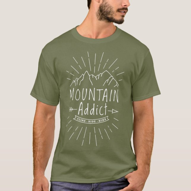 T-shirt Additif de montagne (Devant)