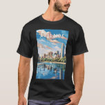 T-shirt Adelaide Australia Travel Art Vintage<br><div class="desc">Design de déplacement vectoriel rétro Adélaïde. Adélaïde est la porte d'entrée de lieux mondialement célèbres tels que Kangaroo Island et les meilleures régions viticoles d'Australie,  y compris la vallée de Barossa,  McLaren Vale et la vallée de Clare.</div>