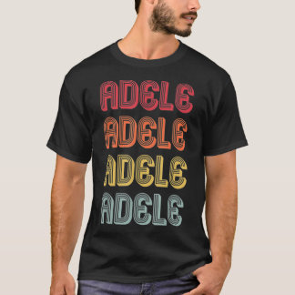 T-shirt ADELE Poison Nom Personnalized Retro Vintage 80s 9