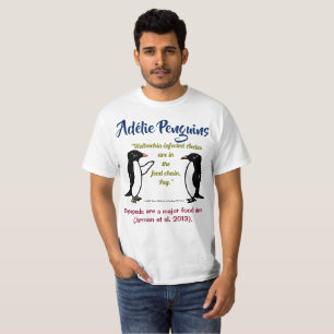 T-shirt Adélie Penguins par RoseWrites