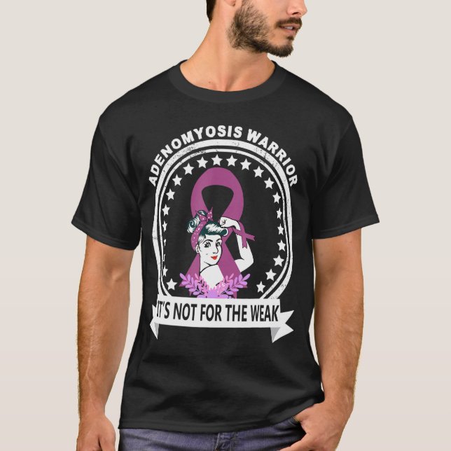 T-shirt Adenomyosis Warrior (Devant)