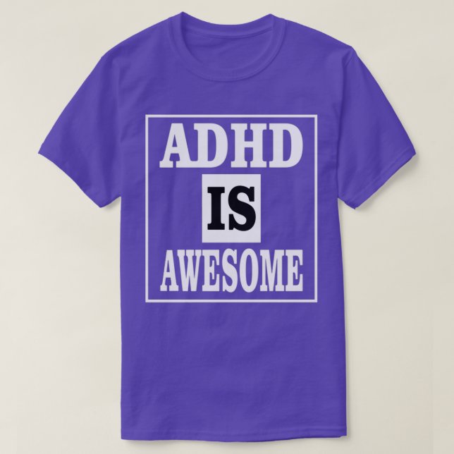 T-SHIRT ADHD 21 (Design devant)