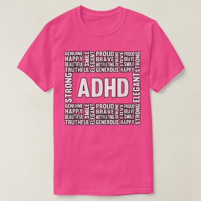 T-SHIRT ADHD 6 (Design devant)