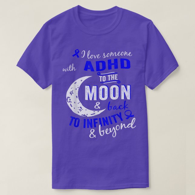 T-shirt Adhd Awareness Shirt For Kid  (Design devant)