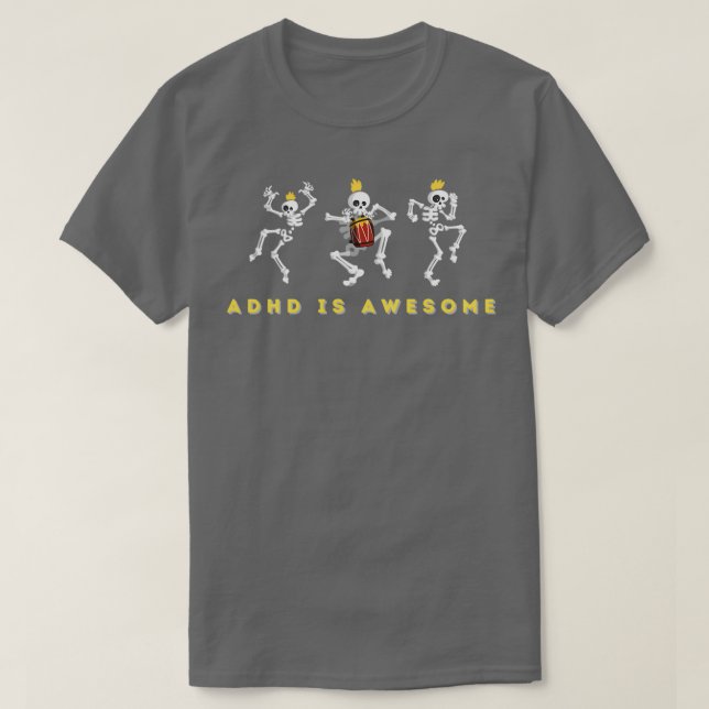 T-shirt ADHD est génial 78 (Design devant)