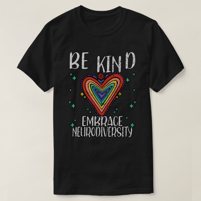 T-shirt Adhd Sensibilisation Faire Face À La Neurodiversit (Design devant)