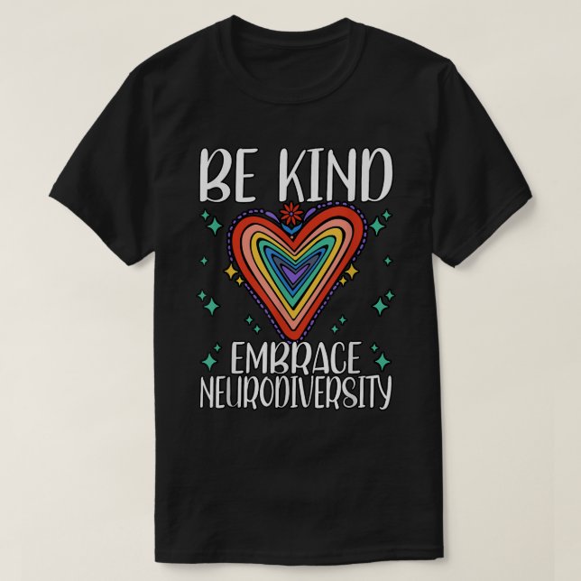 T-shirt Adhd Sensibilisation Faire Face À La Neurodiversit (Design devant)