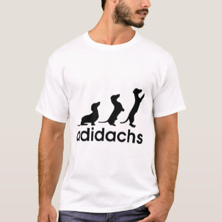 T-shirt Adidachs Dachshund Amoureux des chiens cadeau parf