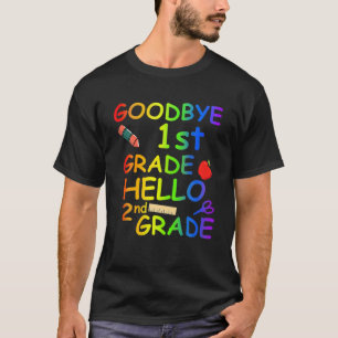 T-shirt Adieu 1E Année Bonjour 2E Année