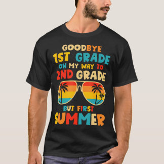 T-shirt Adieu 1Ème Année D'Études À 2Ème Année Bonjour Su