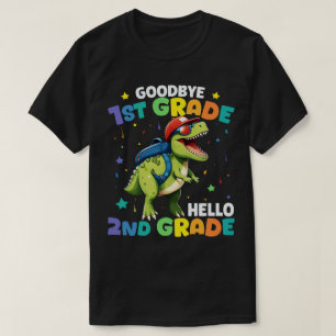 T-shirt Adieu 1er grade T Rex Dinosaur