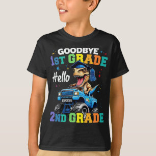 T-shirt Adieu 1er grade T Rex Monster Truck