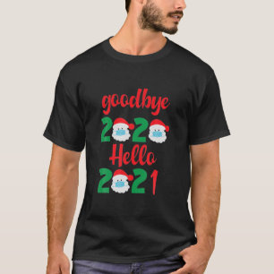 T-shirt Adieu 2020 Bonjour 2021 Bonne année, Noël