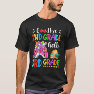 T-shirt Adieu 2E année Bonjour 3e année Enseignant de 3e a
