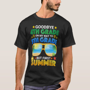 T-shirt Adieu 4e grade - 5e année Bonjour Su