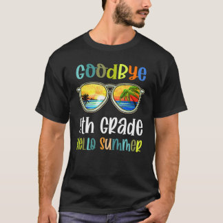 T-shirt Adieu 5e année Bonjour été Dernier jour de la cinq