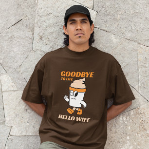 T-shirt Adieu à la vie Bonjour femme