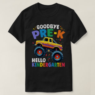 T-shirt Adieu Camion Monster avant k Graduation Boys