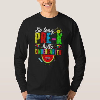 T-shirt Adieu pré-maternelle, bonjour jardin d'enfants, re
