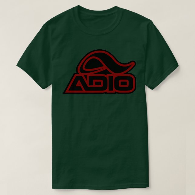 T-shirt Adio Skateboard Rouge (Design devant)