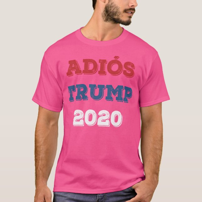 T-shirt Adios Trump (Devant)