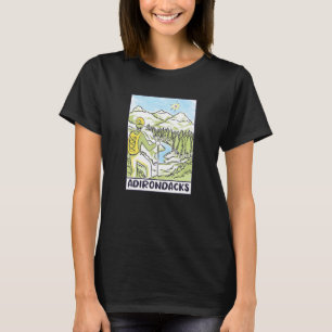 T-shirt Adirondack Mountain Escalade Randonnée Montagnard