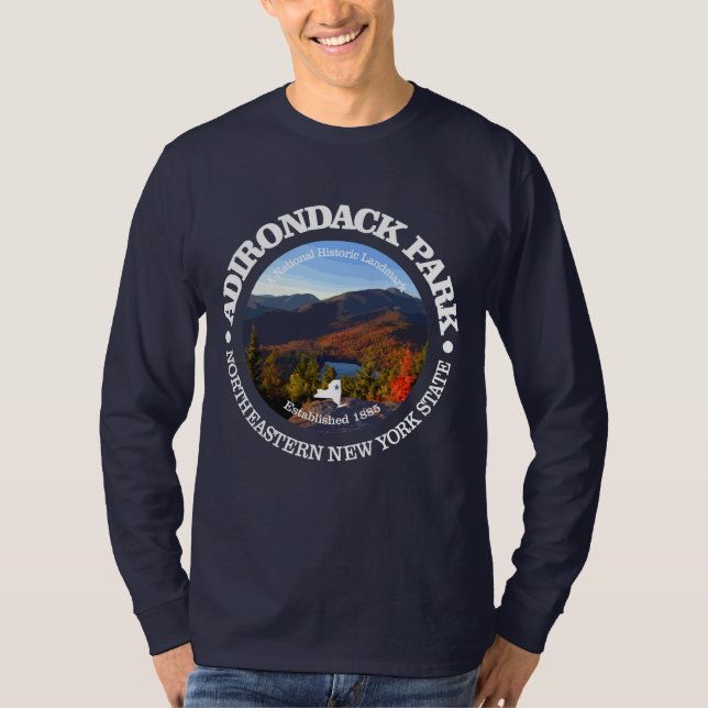 T-shirt Adirondack Park (Devant)