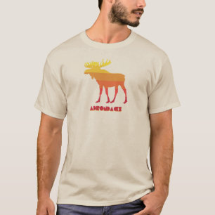 T-shirt Adirondacks Moose