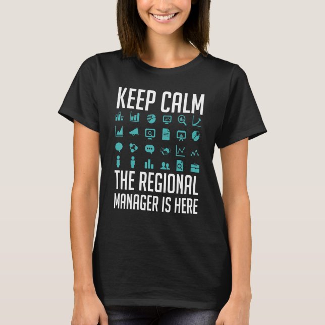 T-shirt Adjoint au directeur régional de la direction   (Devant)