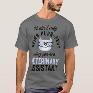 T-shirt Adjoint vétérinaire Cadeaux de chat pour Amoureux 