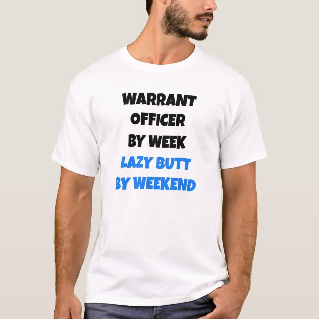 T-shirt Adjudant Lazy Butt (Devant)