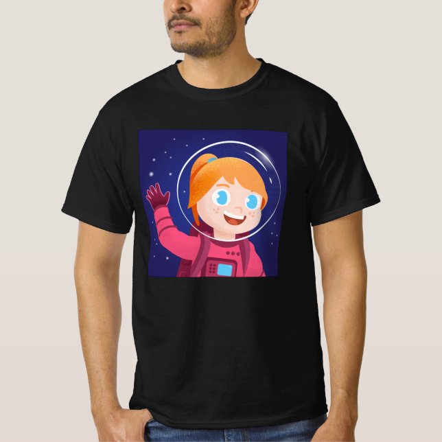 T-shirt Adley anime (Devant)