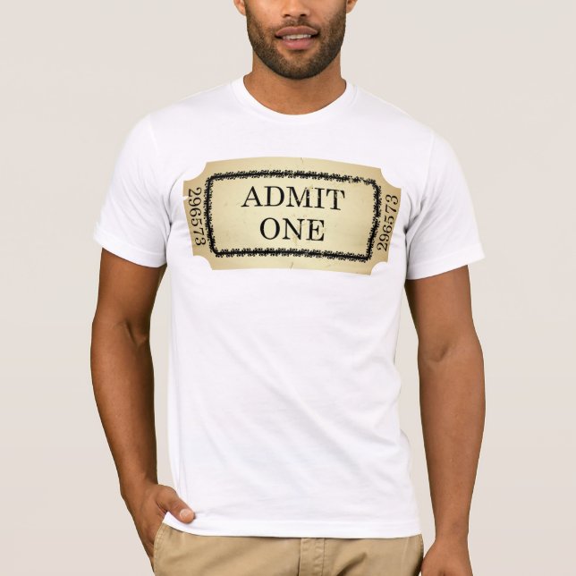 T-SHIRT ADMETTEZ UN BILLET (Devant)