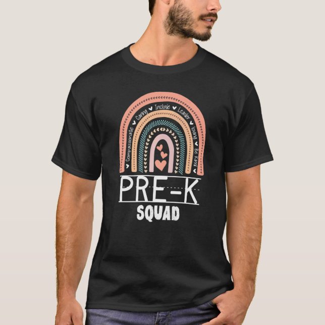 T-shirt Admin Admin De L'École De Pré K Migné Appréciation (Devant)
