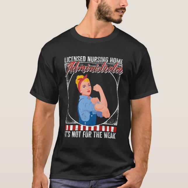 T-shirt Administrateur de maison de retraite infirmière Ce (Devant)