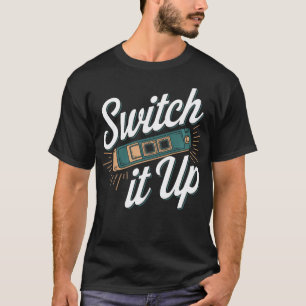 T-shirt Administrateur de système de commutateur de réseau