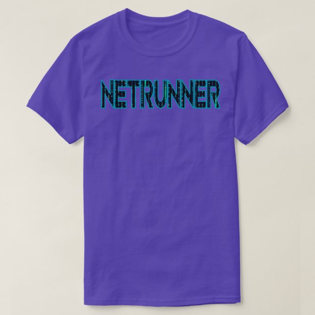T-shirt Administrateur réseau Netrunner (Design devant)