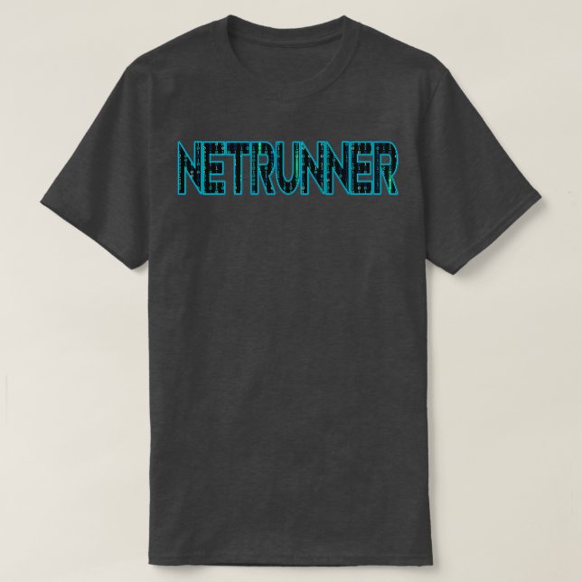 T-shirt Administrateur réseau Netrunner (Design devant)