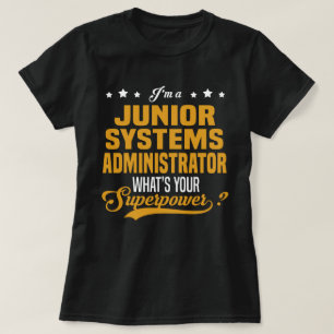 T-shirt Administrateur système junior