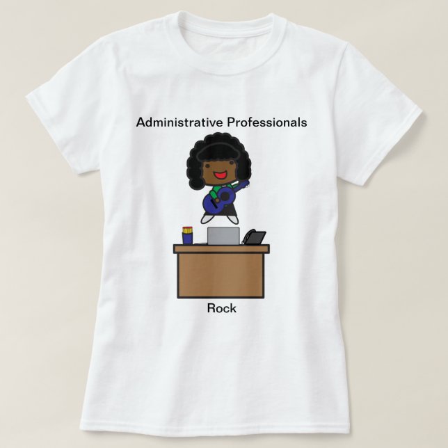 T-shirt Administration Africain Américain Personnaliser (Design devant)