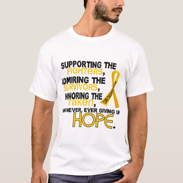 T-shirt Admirer de soutien honorant le Cancer de 3,2 (Devant)