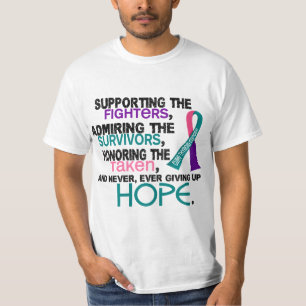 T-shirt Admirer de soutien honorant le cancer de la