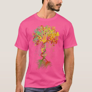 T-shirt ADN Arbre de la vie Science Génétique Biologie Env