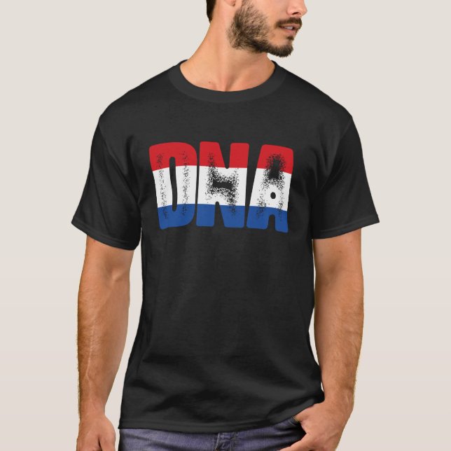 T-shirt ADN de Pays-Bas (Devant)
