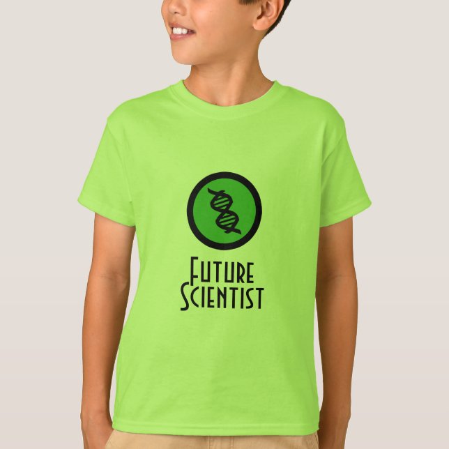 T-shirt ADN du futur scientifique (Devant)