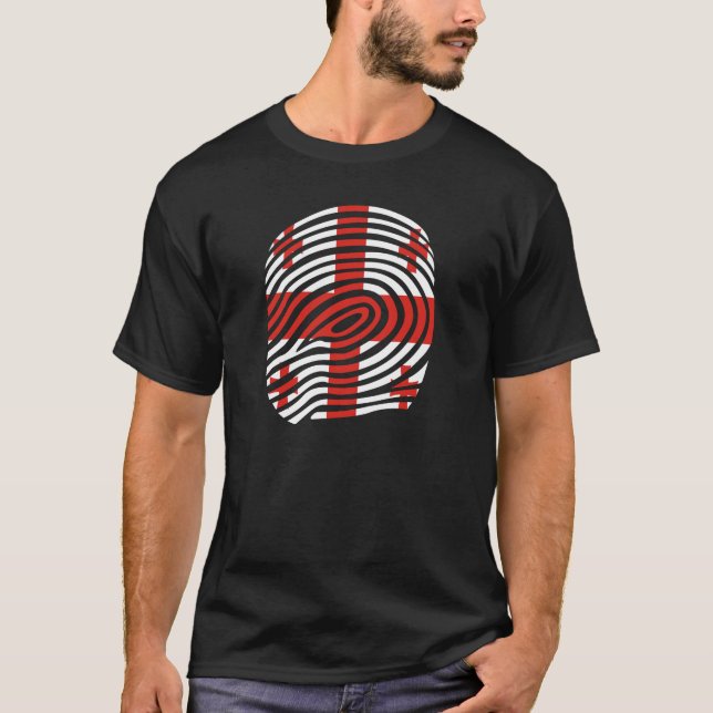 T-shirt ADN géorgien (Devant)