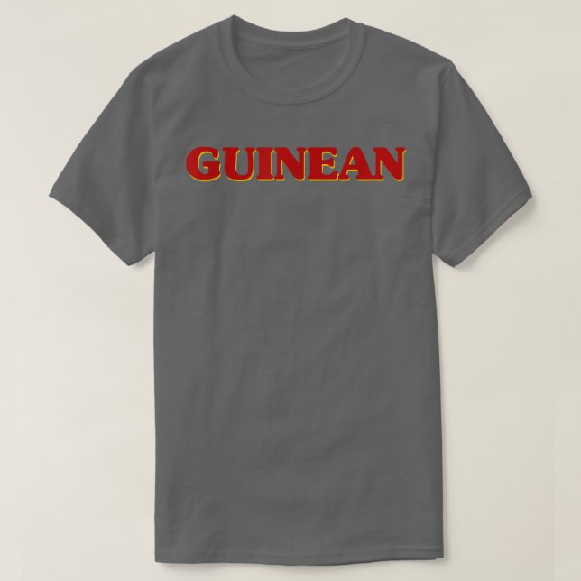 T-shirt ADN guinéen Racines Nationalité esthétique Pride H (Design devant)