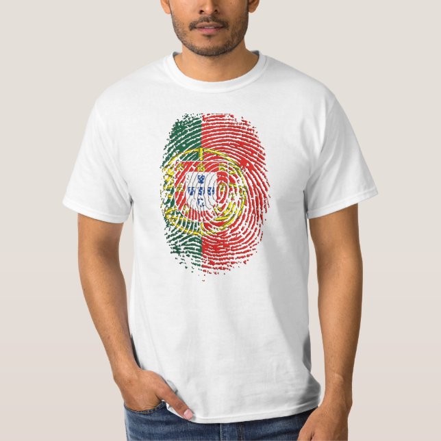 T-shirt ADN Português (ADN) - Tugas Camisas e Presentes (Devant)