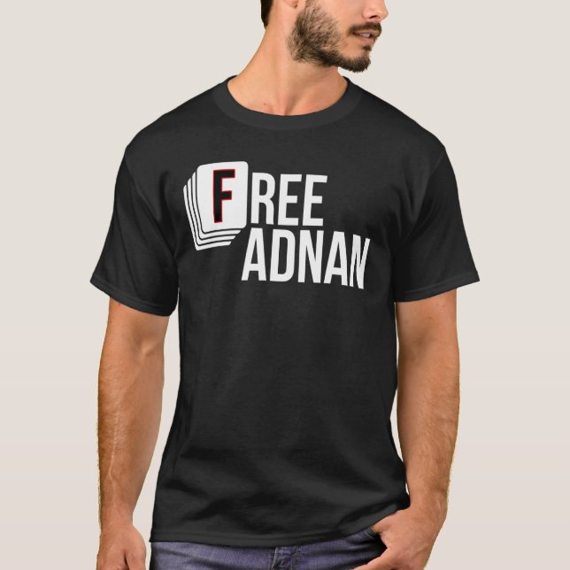 T-shirt Adnan gratuit (Devant)