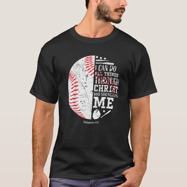 T-shirt Ado de baseball garçons Hommes Enfants (Devant)